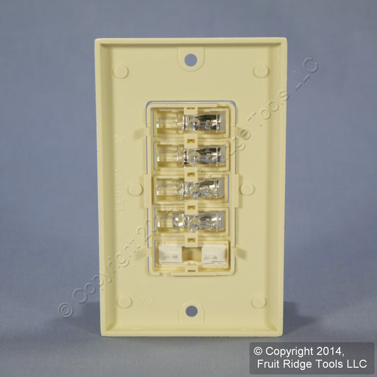 Leviton Almond Color Change for Vizia RF+ 4-Button 4-Zone Controller VPKIT-Z4A
