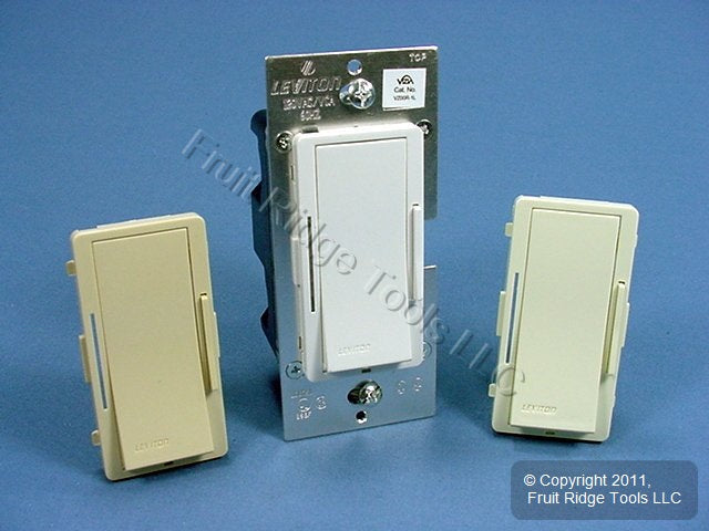 Leviton VZ00R-1LX Ivory/Almond/White Vizia Light Dimmer Slave Remote Switch