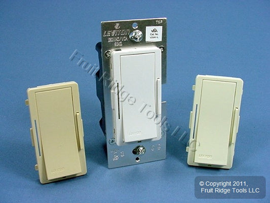 Leviton VZ00R-1LX Ivory/Almond/White Vizia Light Dimmer Slave Remote Switch