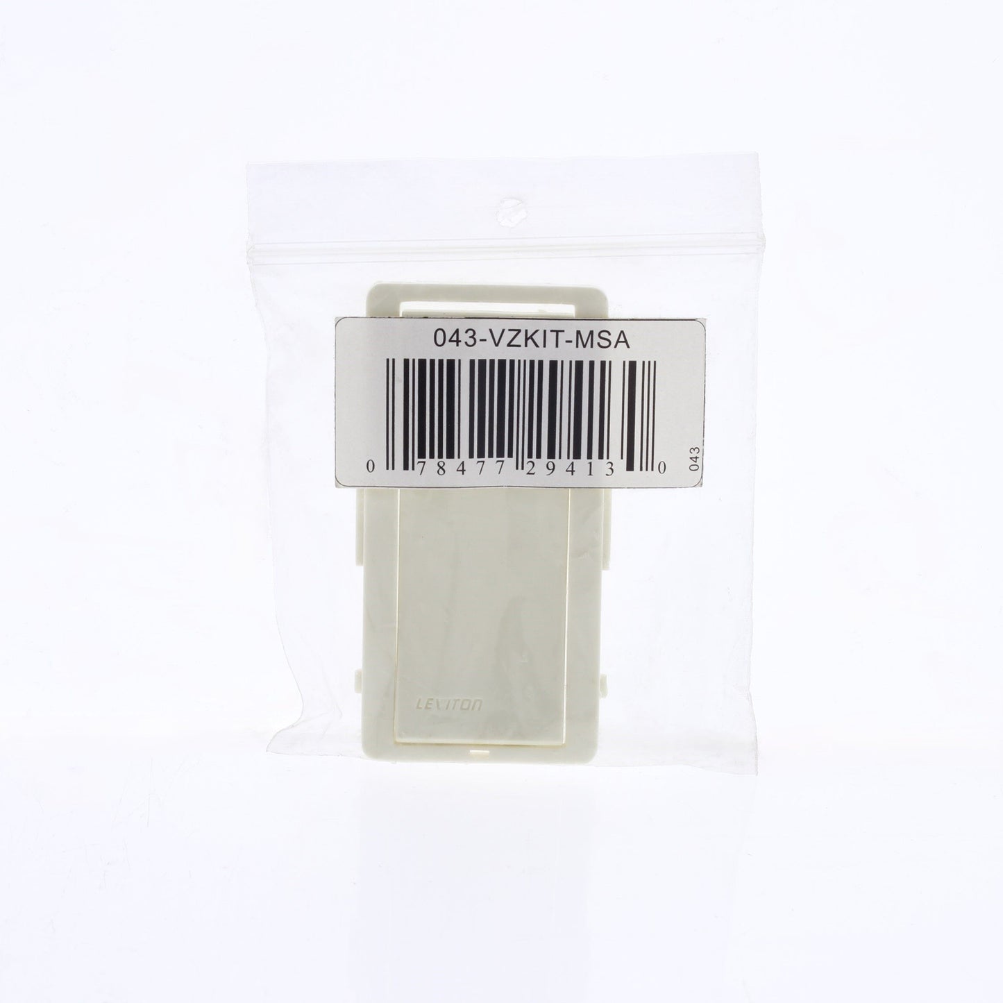 Leviton VZKIT-MSA Almond Color Change Kit for Vizia Remote Dimmer Fan Control