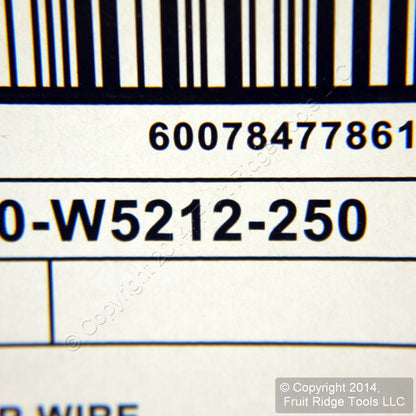 250ft Copper Stranded Clear PVC Zip 18 Gauge AWG Speaker Wire Cable W5212-250