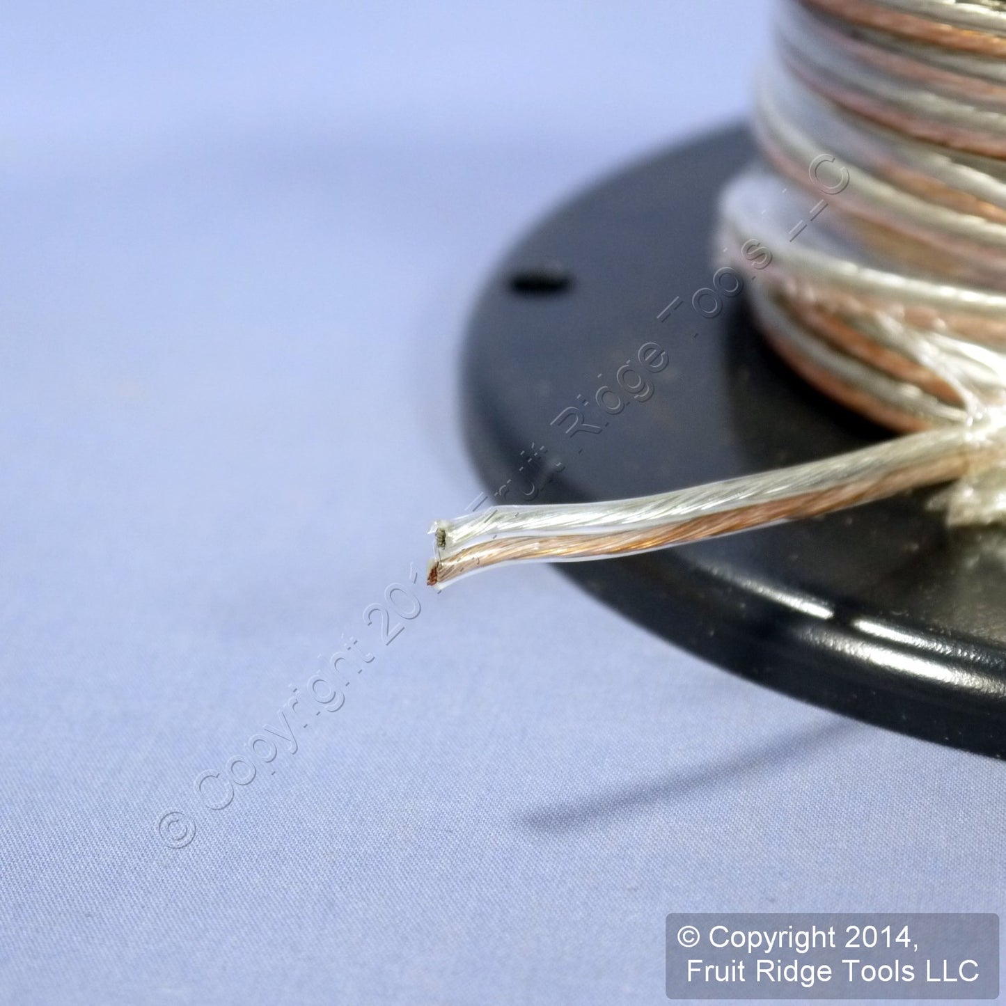 250ft Copper Stranded Clear PVC Zip 18 Gauge AWG Speaker Wire Cable W5212-250