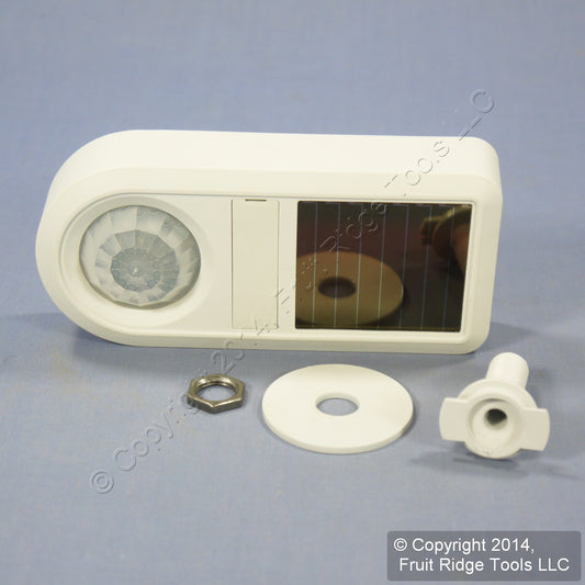 Leviton WSC04-I0W White RF Wireless Self-PoweRed Occupancy Sensor 450 Sq Feet