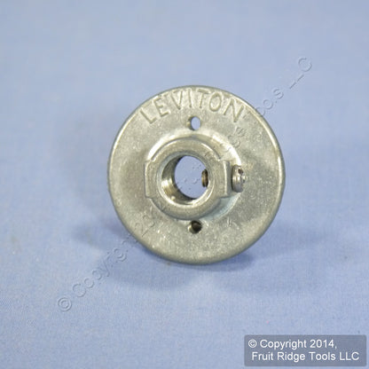 Leviton X-2740-S 1/8" IPS Heavy Duty Caps Base for Medium Base Lampholder 2pcs