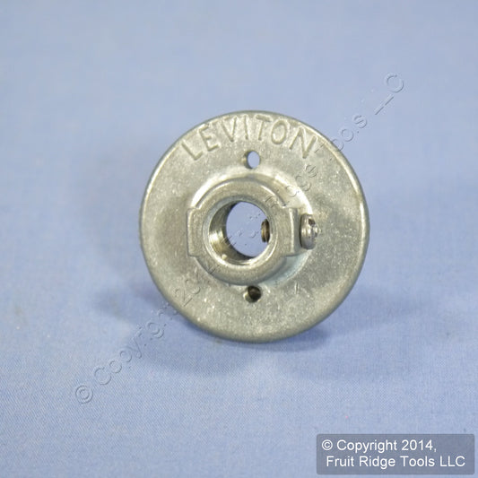 Leviton X-2740-S 1/8" IPS Heavy Duty Caps Base for Medium Base Lampholder 2pcs