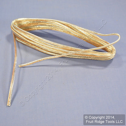Leviton 18/2 AWG Clear Speaker Wire 25 Ft X3301-25C