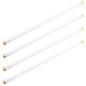 4 Maxlite F17T8-730 2 Feet Fluorescent Lamp Light Bulbs 1325 Lumens 3000K CRI 75