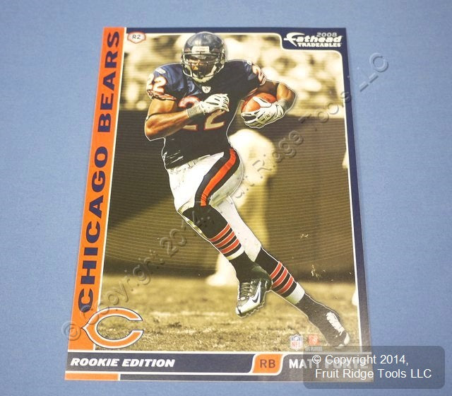 Matt Forte Chicago Bears NFL 2008 Rookie Edition Fathead Player Wall Decal 5"x7"