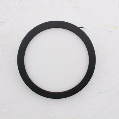 Maxim Black Wafer 7" RD LED Wall/Flush Mount 3000K 57712WTBZ