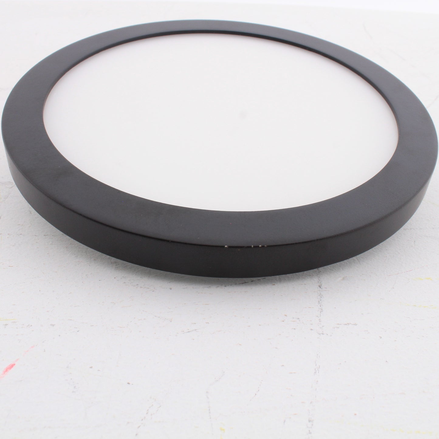 Maxim Black Wafer 7" RD LED Wall/Flush Mount 3000K 57712WTBZ