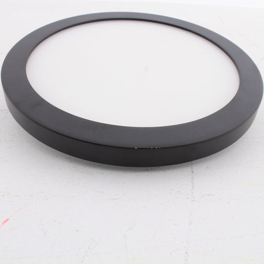 Maxim Black Wafer 7" RD LED Wall/Flush Mount 3000K 57712WTBZ