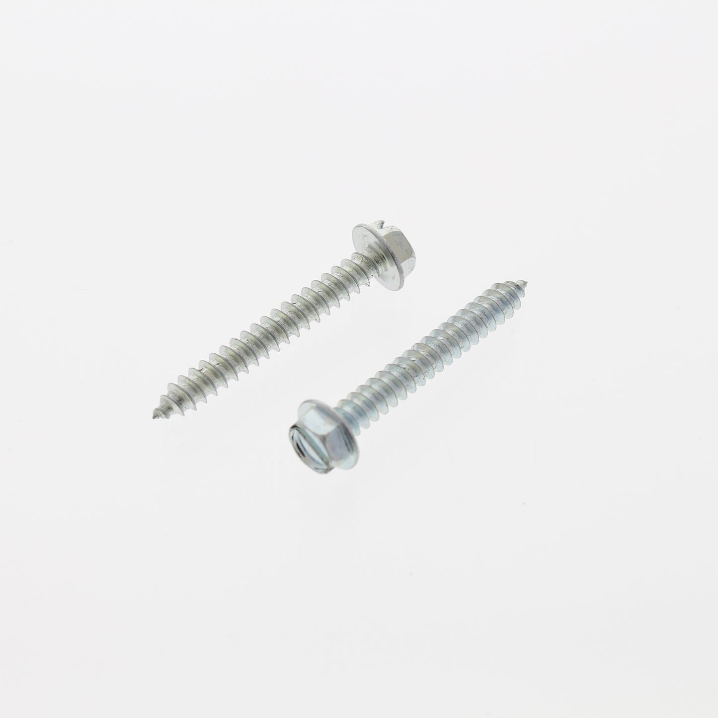 102-Pack Metallics #8 x 1-1/4" Drill Screws 1/4" Hex/Slotted Head Zinc DS162