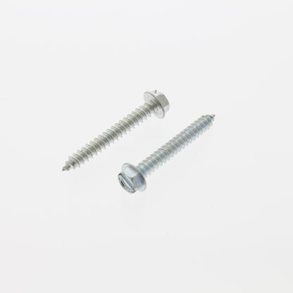 102-Pack Metallics #8 x 1-1/4" Drill Screws 1/4" Hex/Slotted Head Zinc DS162