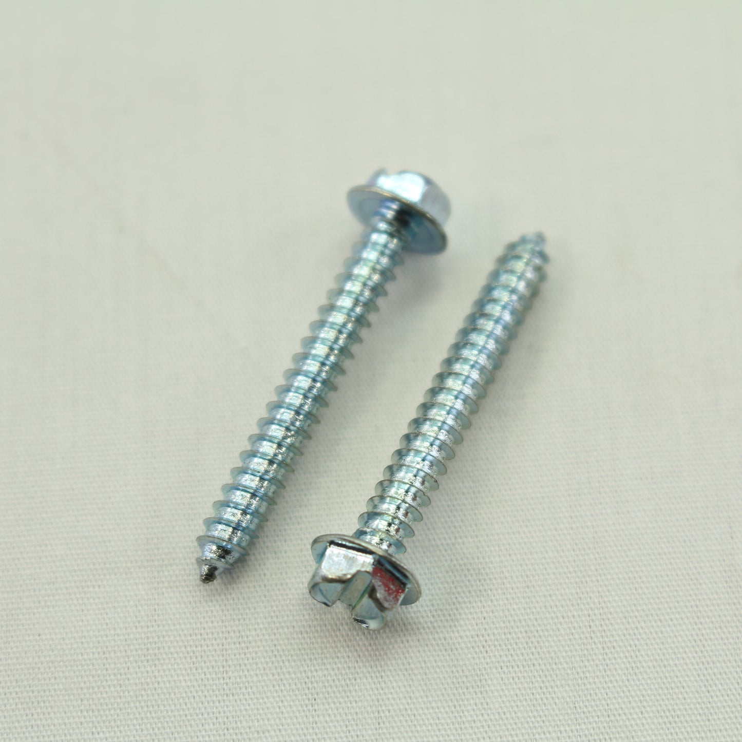 108-Pack Metallics #8 x 1-1/4" Drill Screws 1/4" Hex/Slotted Head Zinc DS162
