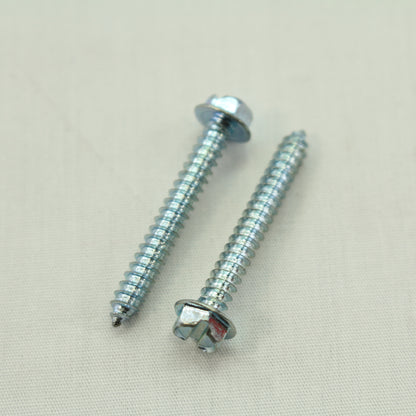 108-Pack Metallics #8 x 1-1/4" Drill Screws 1/4" Hex/Slotted Head Zinc DS162