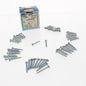 62-Pack Metallics #6 x 1" Pan Head Combo Tapping Screws Zinc Plated TS15