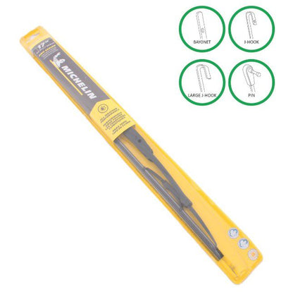 Michelin Pro Series Conventional 17" 06417 All-Weather Wiper Blade Steel Frame