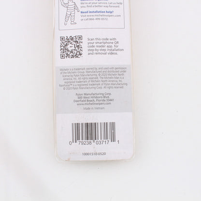 Michelin 17" RainForce All Weather Performance Series Wiper Blade Steel Frame