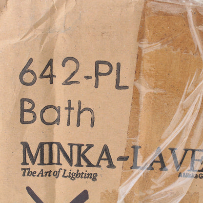 Minka-Lavery #642-PL Brushed Nickel 2-Light Bathroom Vanity Wall Light 24.75"
