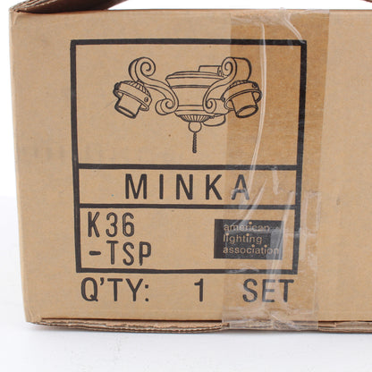 Minka-Aire K36-TSP 3-Light Traditional Fitter Tuscan Patina