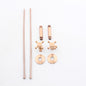 McAlpine Lavatory Angle Supply Kit-Cross Handle Champagne Bronze MT4910X-NL