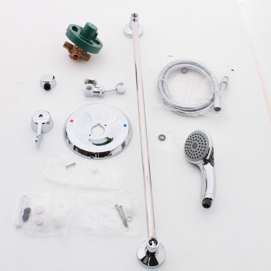 Moen 8346 Chrome Posi-Temp® Pressure Balancing 4-Port Cycling Valve Shower Kit