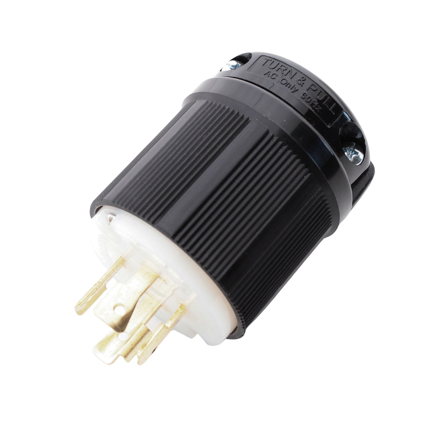 Morris 20464 Twist Turn Locking Male Connector Plug L16-20P 20A 480V 3� 3P4W