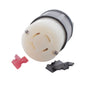 Morris 20465 Twist Turn Locking Plug Connector NEMA L16-20R 20A 480V 3�