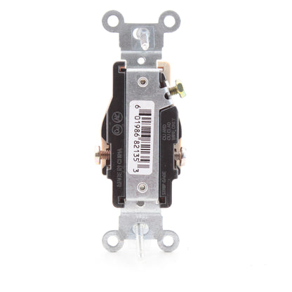 Morris Ivory Single Outlet Receptacle 5-15R 15A 125V Industrial Grade 2135I