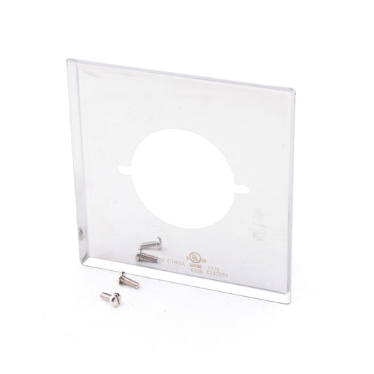 Morris 83485 2-Gang Stainless Steel Single 2.125" Dia Hole Wallplate Cover
