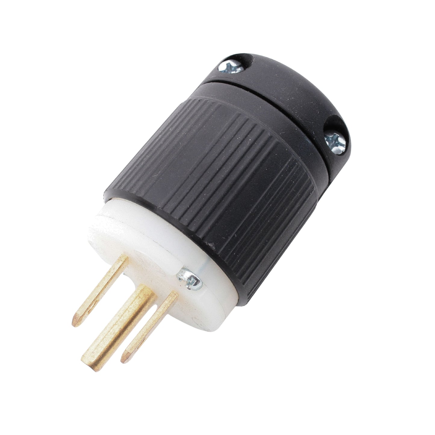 Morris 89612 Straight Blade Connector Plug Industrial Grade 5-15P 15A 125V