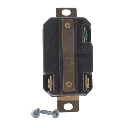 Morris 89738 Twist Turn Locking Receptacle Outlet Industrial L6-20R 20A 250V