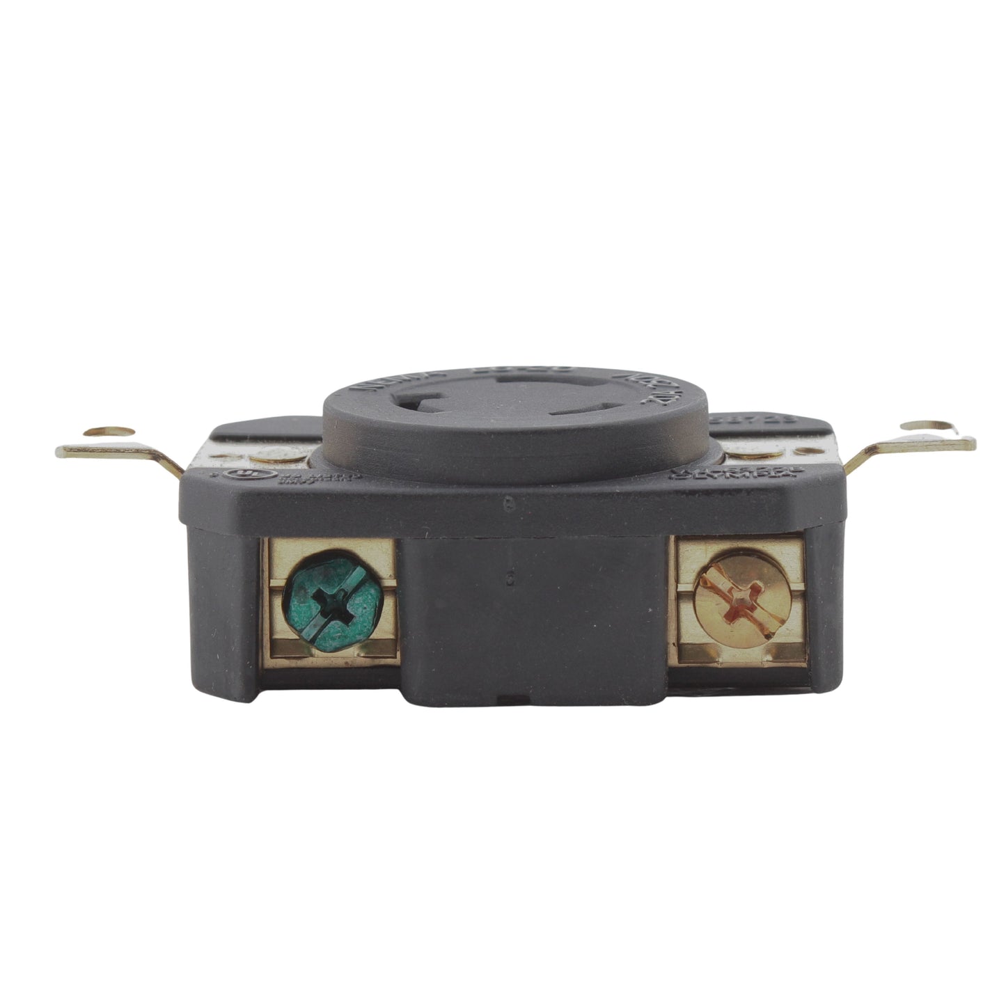 Morris 89738 Twist Turn Locking Receptacle Outlet Industrial L6-20R 20A 250V