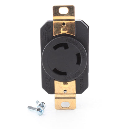 Morris 89740 Twist Turn Locking Receptacle Outlet NEMA L5-30R 30A 125V