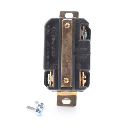 Morris 89740 Twist Turn Locking Receptacle Outlet NEMA L5-30R 30A 125V