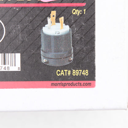 Morris 89748 Twist Turn Locking Connector Plug Commercial Grade L5-30P 30A 125V