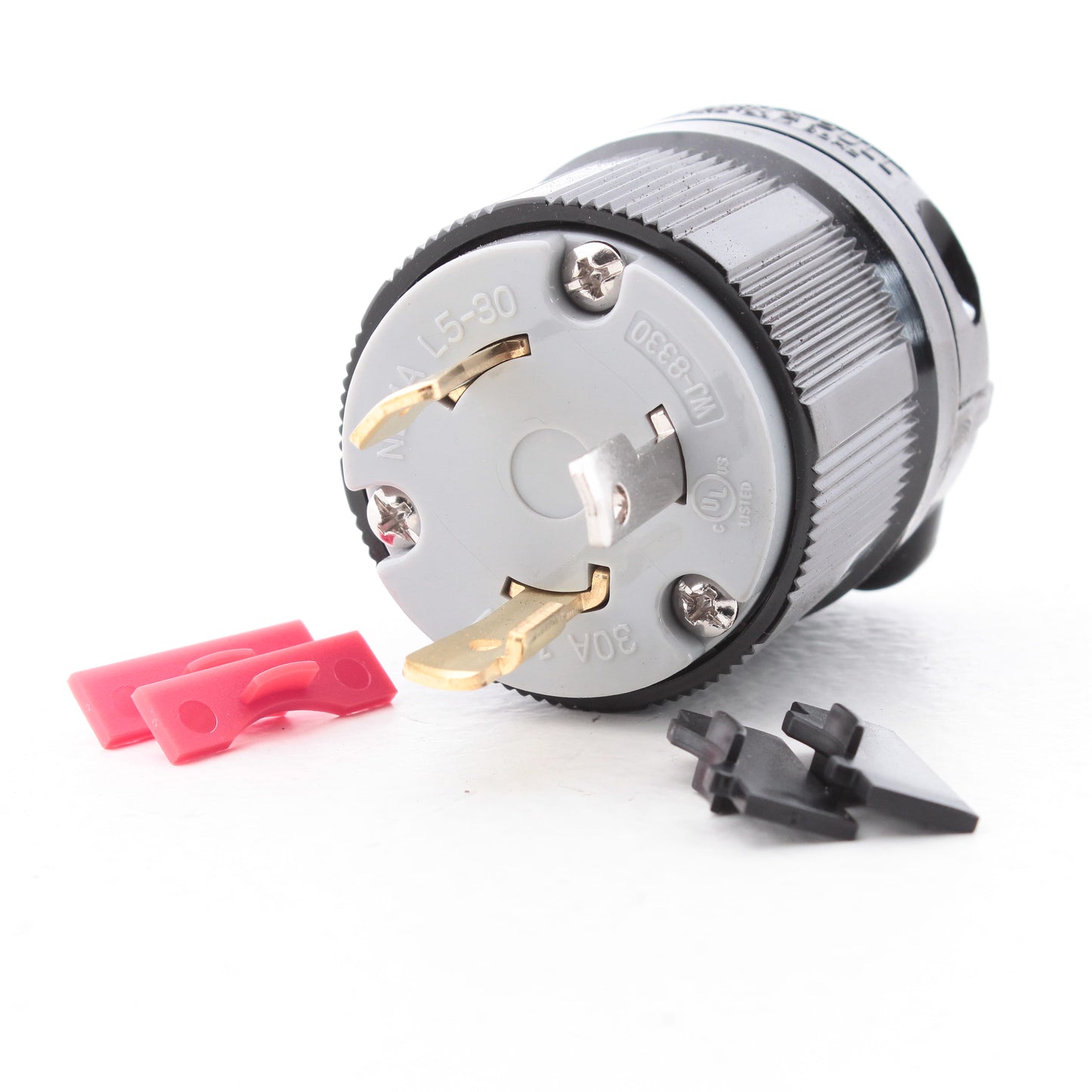 Morris 89748 Twist Turn Locking Connector Plug Commercial Grade L5-30P 30A 125V