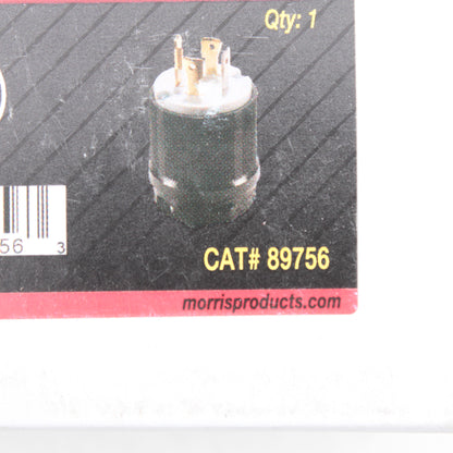Morris 89756 Commercial Twist Turn Locking Plug NEMA L14-30P 30A 125/250V