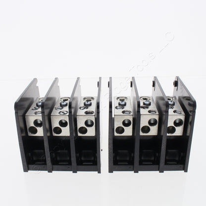 Mersen MPDB63193 Open-Style Power Distribution Blocks 2-Pack