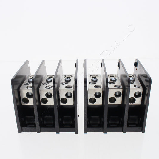 Mersen MPDB63193 Open-Style Power Distribution Blocks 2-Pack