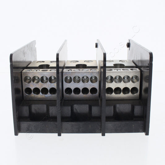 Mersen MPDB67613  Open-Style Power Distribution Blocks 3 Phase