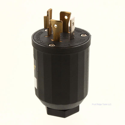 Morris #89752 Twist Locking Male Cap Connector Plug 20A 125/250V NEMA L14-20P
