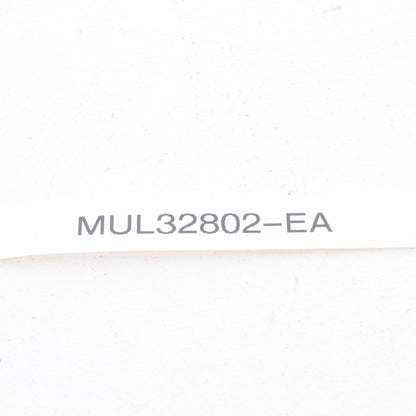 Mulberry 32802 White 2-Gang Duplex Outlet Unbreakable Nylon Midi Wallplate Cover