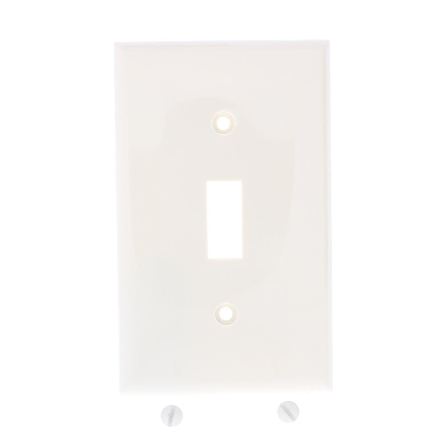 Mulberry 34071 Ivory 1-Gang Toggle Switch Unbreakable Standard Wallplates 25pcs