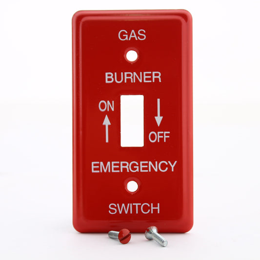 Mulberry 410243 Red Mini Utility 1-Gang Toggle Switch Wallplate Cover Plate