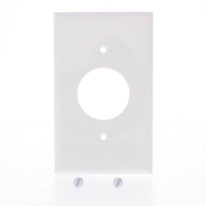 Mulberry 732091 White 1-Gang Thermoplastic Unbreakable Standard Wallplate Cover