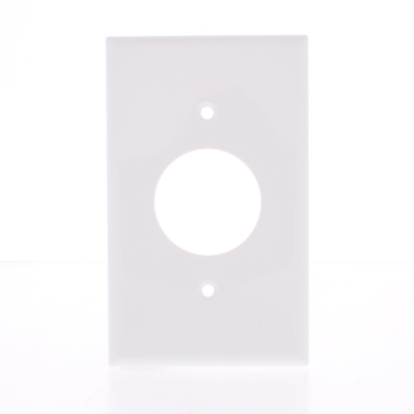 Mulberry 732091 White 1-Gang Thermoplastic Unbreakable Standard Wallplate Cover