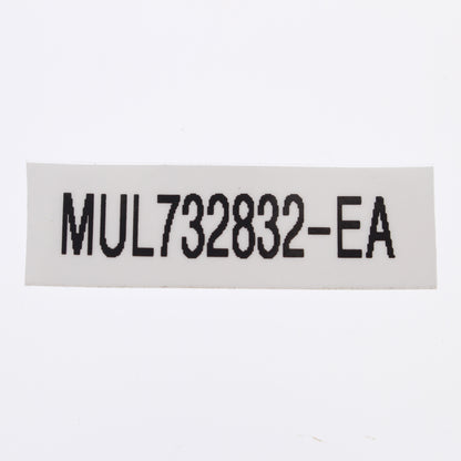Mulberry 732832 White 2-Gang Midi Toggle Switch Duplex Outlet Nylon Wallplate