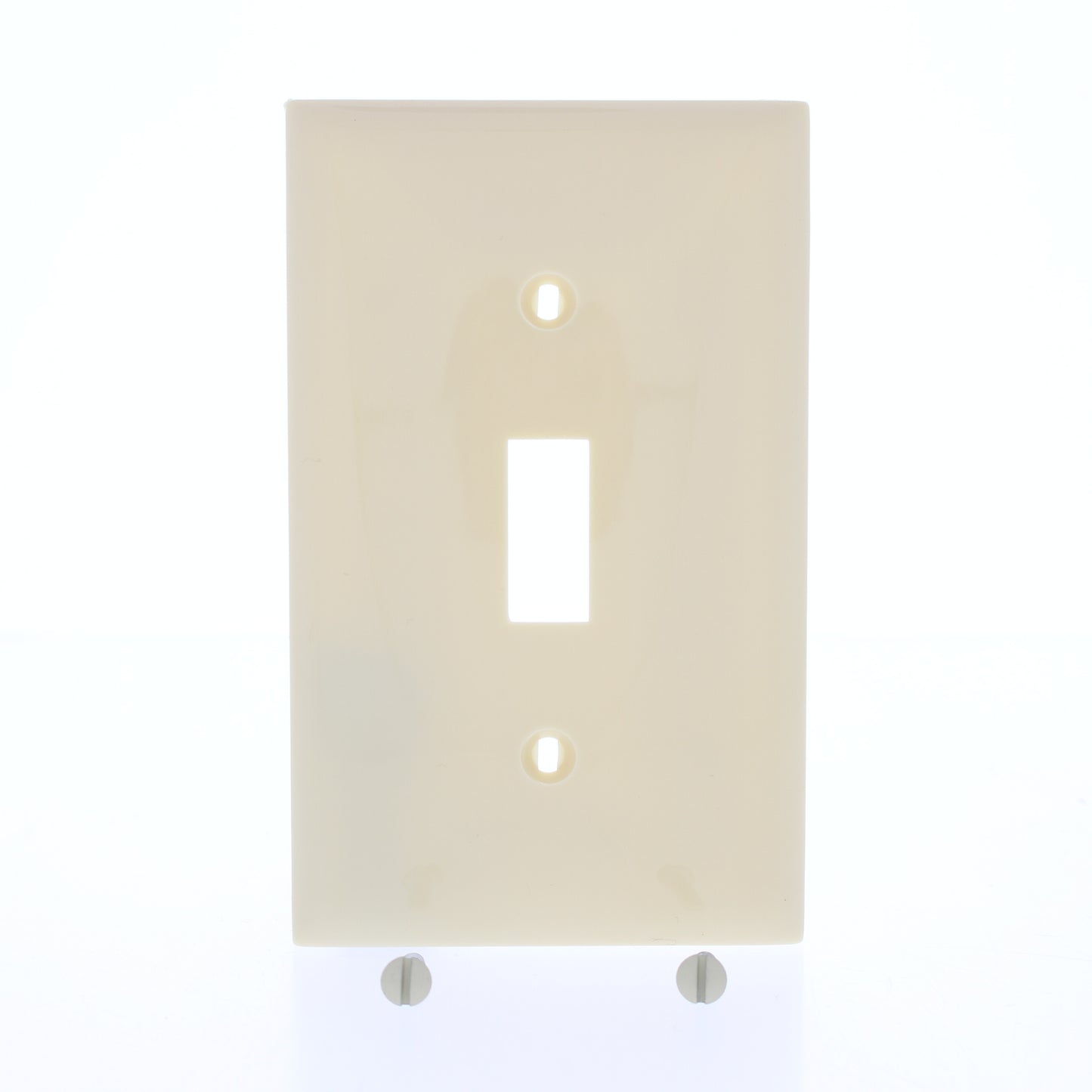 Mulberry 734071 Ivory 1-Gang Thermoplastic Unbreakable Standard Wallplate Cover