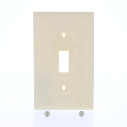 Mulberry 734071 Ivory 1-Gang Thermoplastic Unbreakable Standard Wallplate Cover